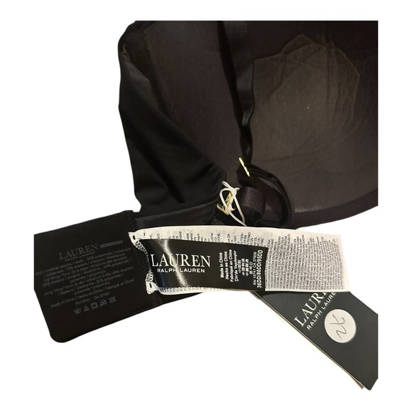 Lauren Ralph Lauren Luxe Smoothing Convertible Strapless Bra 36DD & 36B Black - Picture 5 of 8